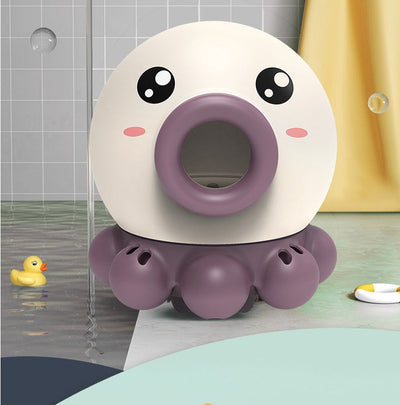 Octopus Fountain Bath Toy Water Jet Rotating Shower Bathroom Toy Summer Water Toys Sprinkler Beach Toys Kids Water Toys null