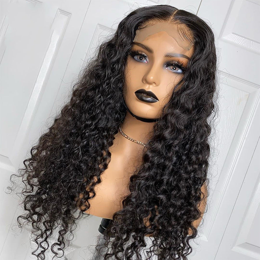 Human Hair With Small Curly Hair And Long Hair Sets null
