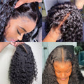 Human Hair With Small Curly Hair And Long Hair Sets null