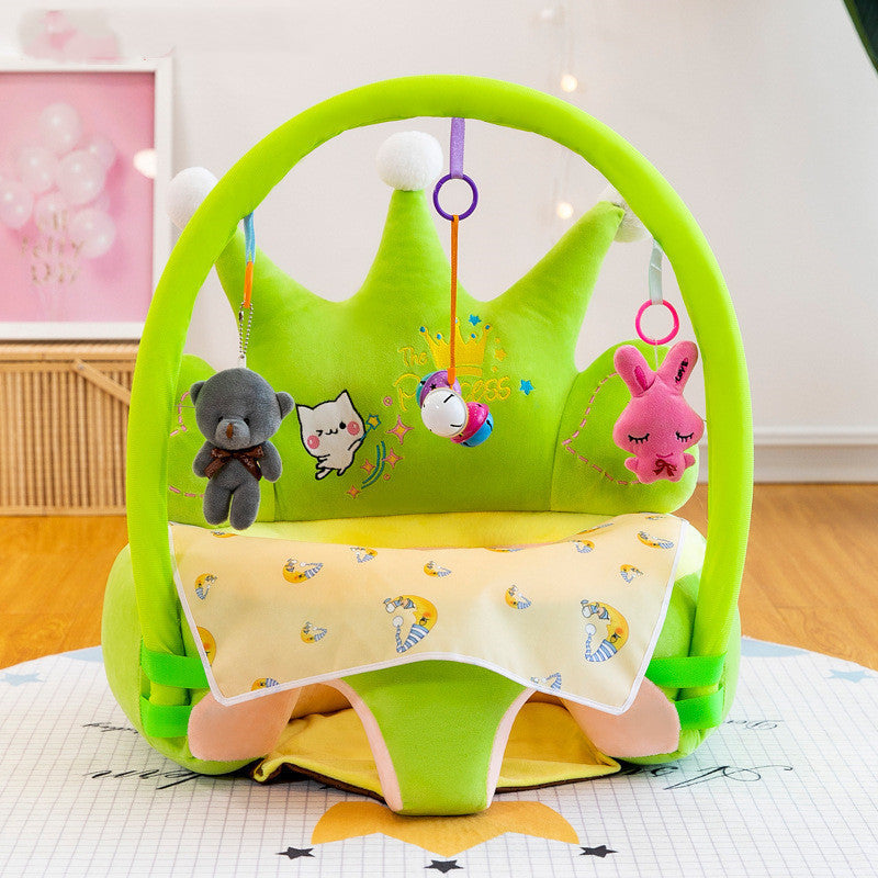 Baby Sofa Support Seat Cover Washable Toddlers Learning To Sit Plush Chair null