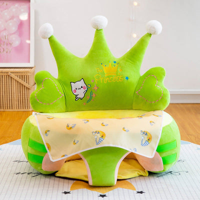 Baby Sofa Support Seat Cover Washable Toddlers Learning To Sit Plush Chair null