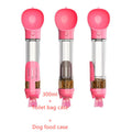 Pet Water Bottle Feeder Bowl Garbage Bag Storage Portable Pet Outdoor Travel 3 In 1 Dog Water Bottle null