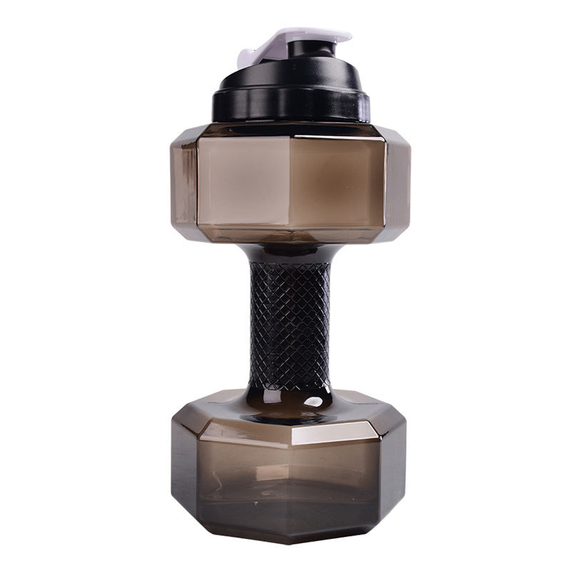 Fitness Dumbbell Cup Creative Sports Water Bottle Men null
