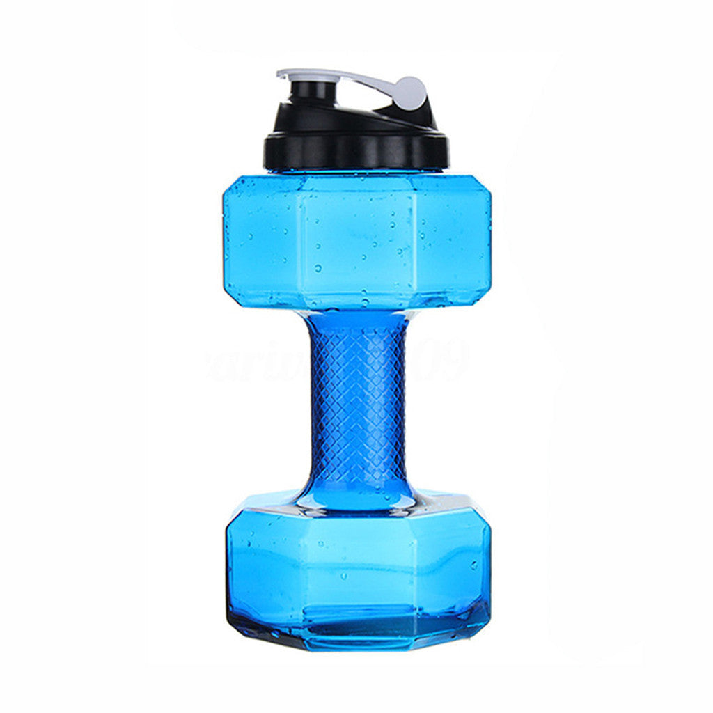 Fitness Dumbbell Cup Creative Sports Water Bottle Men null