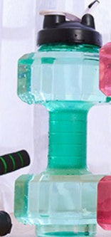 Fitness Dumbbell Cup Creative Sports Water Bottle Men null