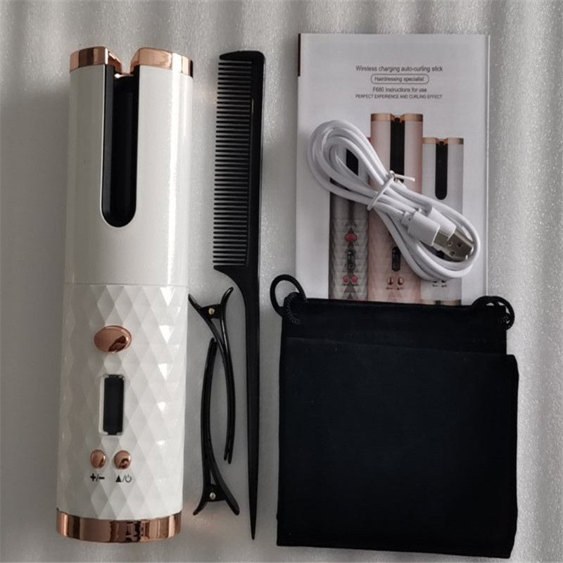 Curling Iron USB Wireless Multifunctional Charging Curler null
