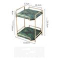 Nordic Ins Wind Cosmetic Storage Rack Skin Care Products Perfume Finishing Rack Bathroom Dressing Table Metal Bedroom null