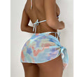 Ladies Split Swimsuit Tie-dye Sexy Bikini null