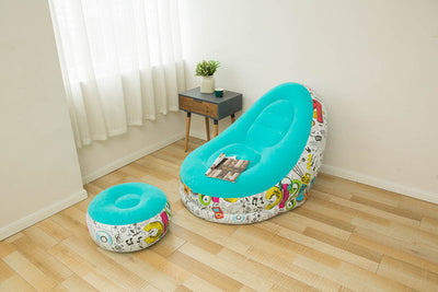 Lazy Bean Bag with Inflatable Folding Sofa null
