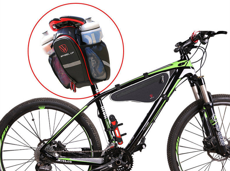 Bicycle Tail Bag, Water Bottle Bag, Waterproof Bicycle Mobile Phone Bag, Riding Bag, Bicycle Bag, Back Seat Bag null