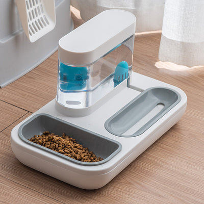 4 Style Pet Cat Bowl Dog for Cats Feeder Bowls Kitten Automatic Drinking Fountain 1.5L Capacity Puppy Feeding Waterer Products null