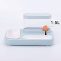 4 Style Pet Cat Bowl Dog for Cats Feeder Bowls Kitten Automatic Drinking Fountain 1.5L Capacity Puppy Feeding Waterer Products null
