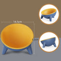 Cat Dog Bowl With Stand Pet Feeding Food Bowls Dogs Bunny Rabbit Nordic Color Feeder Product Supplies Pet Accessories null