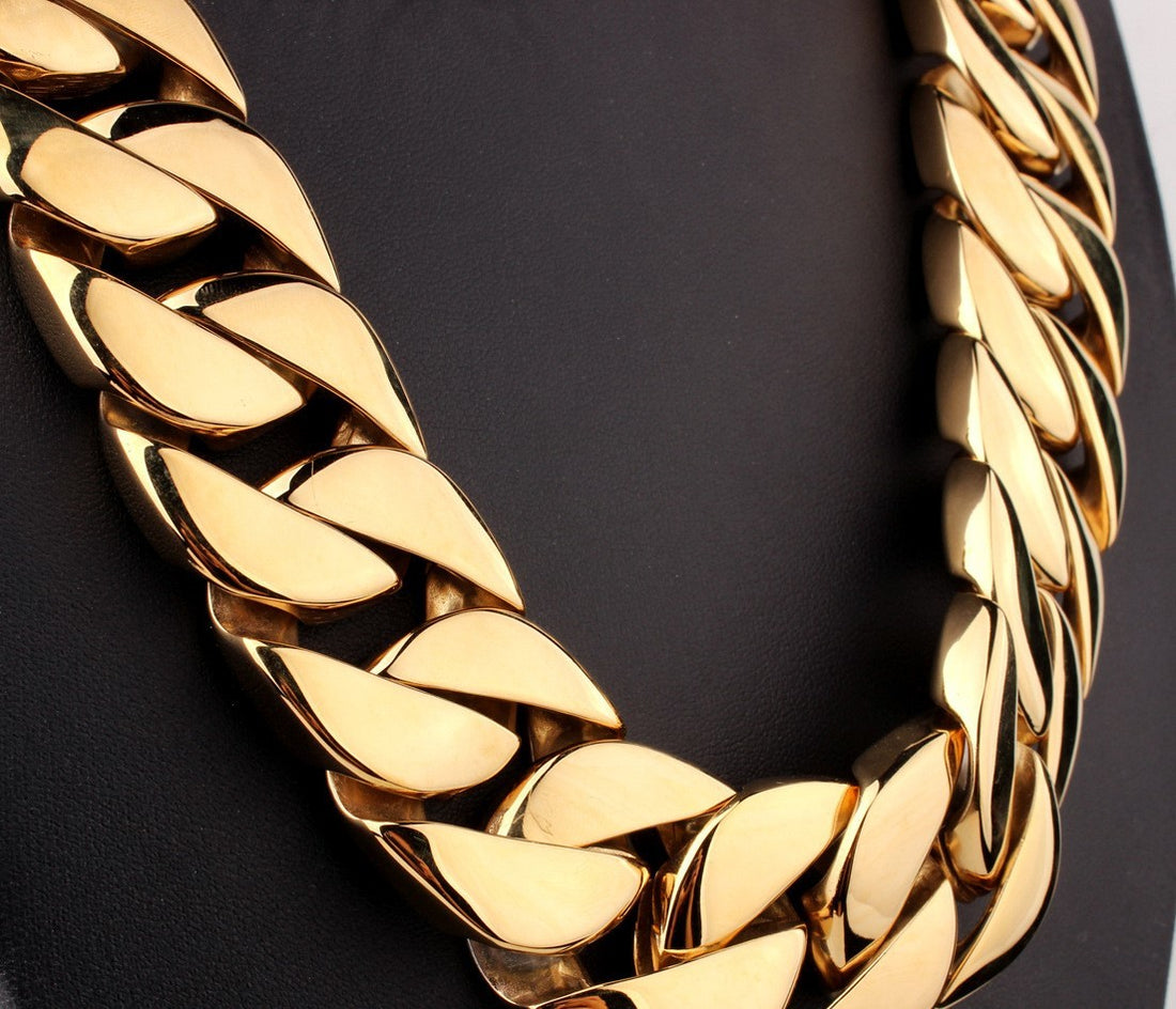 Mega Chunky Gold Cuban Link Chain