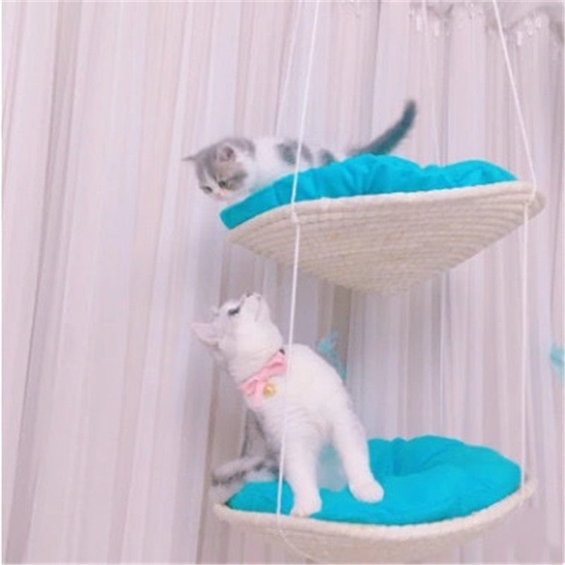 Cat Climbing Frame Cat Litter Cat Tree Cat Jumping Platform Cat Scratching Frame null