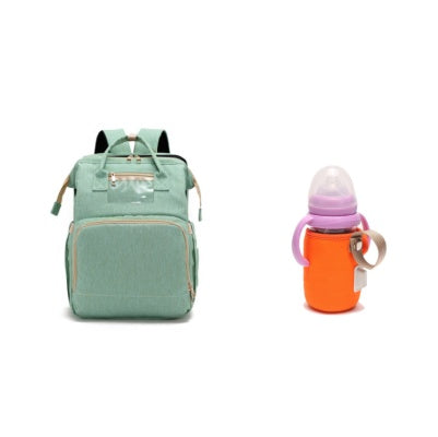 USB Charging Version Mommy Bed Backpack Folding Large Capacity Multi-function null