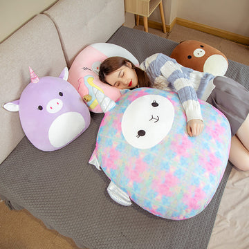 Jumbo Kawaii Marshmallow Plush Pillow