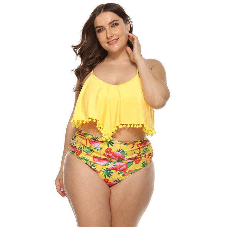 Fat woman bikini null
