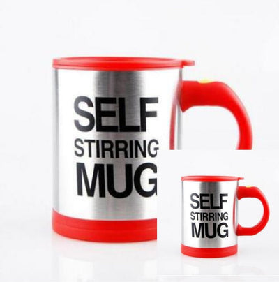 Automatic Lazy Self Stirring Magnetic Mug Creative 304 Stainless Steel Coffee Milk Mixing Cup Blender Smart Mixer Thermal Cup null