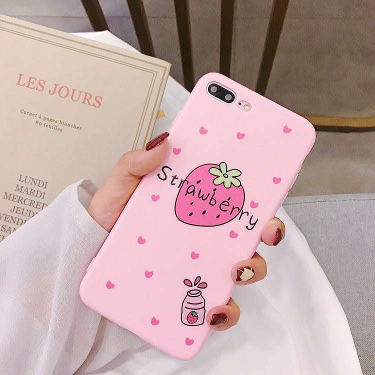 Strawberry milk phone case null