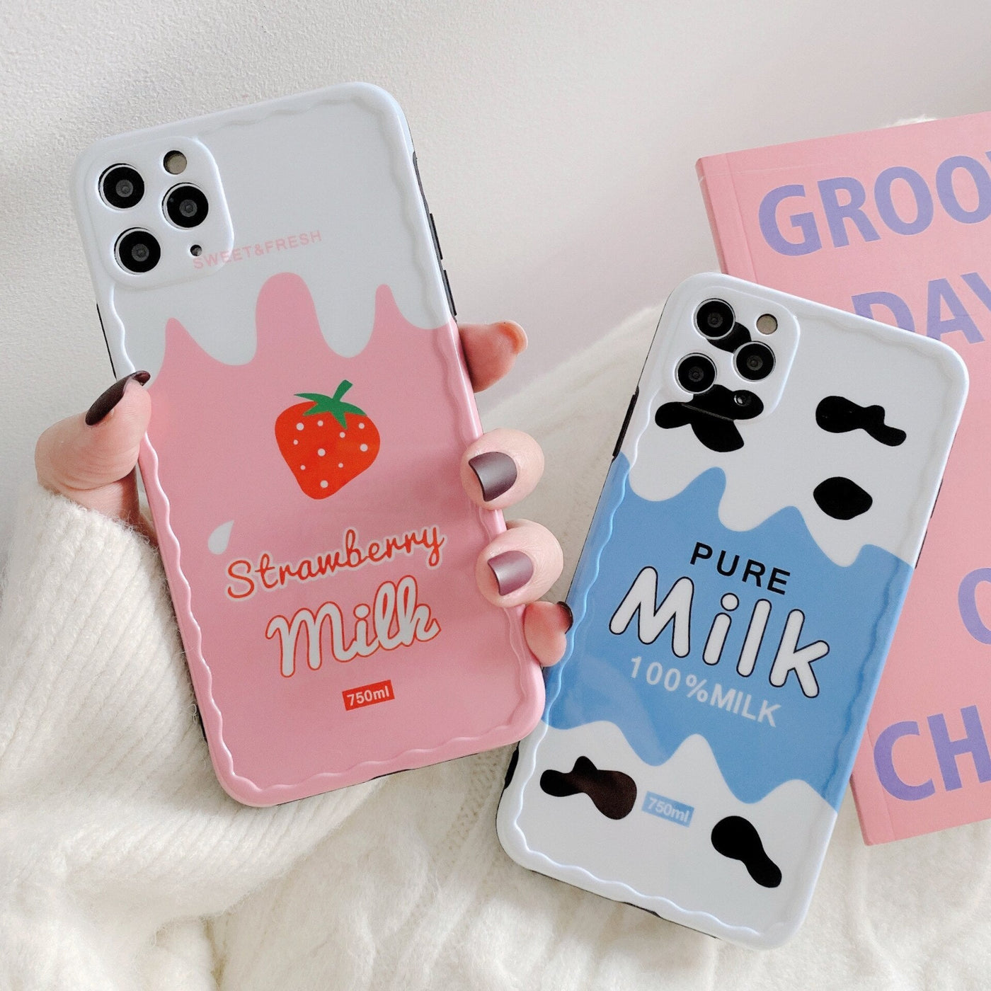 Strawberry Milk  Phone Case null