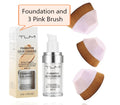 Temperature Liquid Foundation Concealer Portable Natural Color  Makeup Foundation BB Concealer null