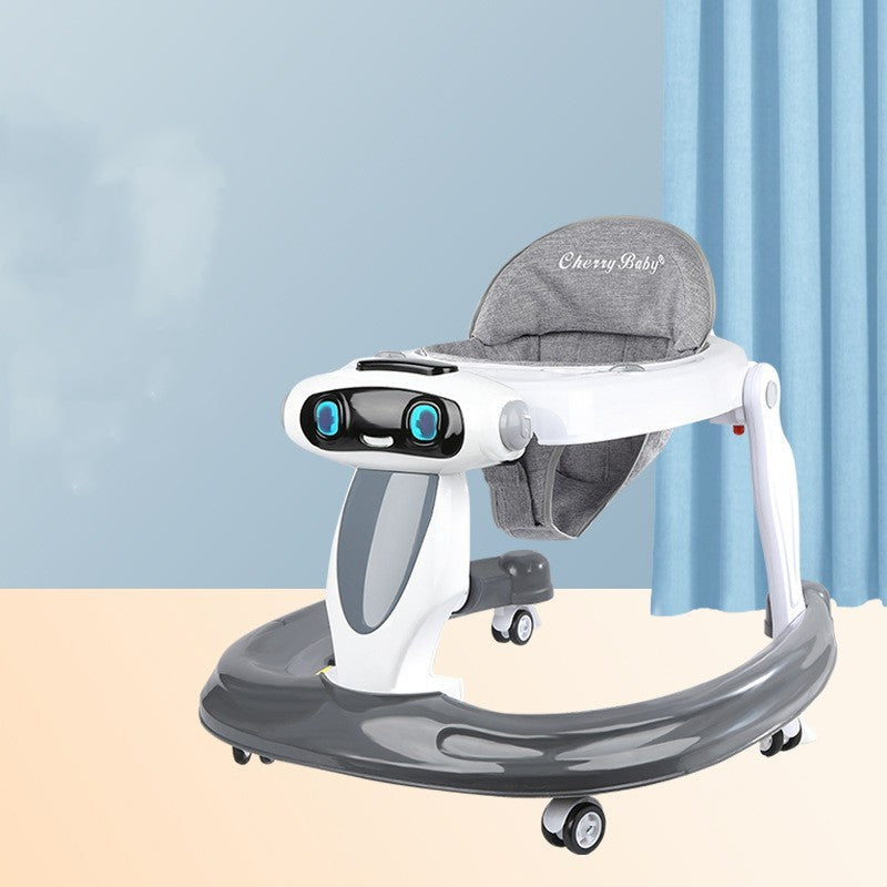 Baby Walker Anti-O-leg Baby Children's Multi-functional Anti-rollover Walker null