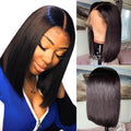 Straight human hair wigs13 * 4 Brazilian Hair null
