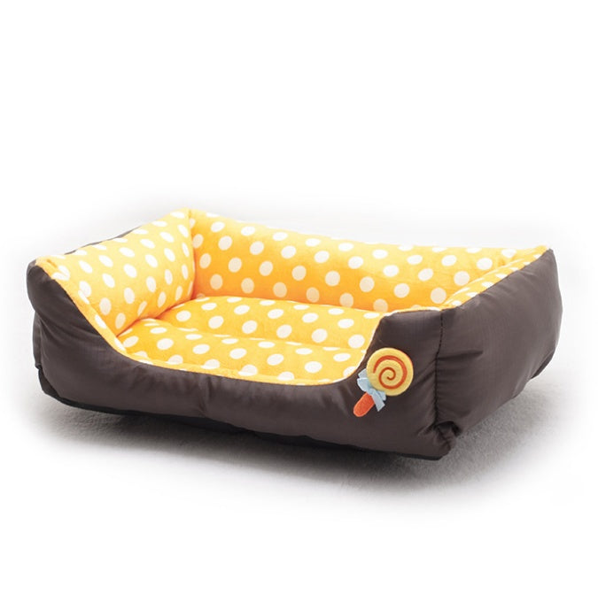 Warm wave pet dog dog sofa bed cat litter lollipop Teddy dog kennel null