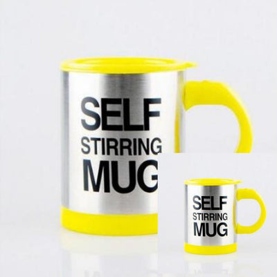 Automatic Lazy Self Stirring Magnetic Mug Creative 304 Stainless Steel Coffee Milk Mixing Cup Blender Smart Mixer Thermal Cup null
