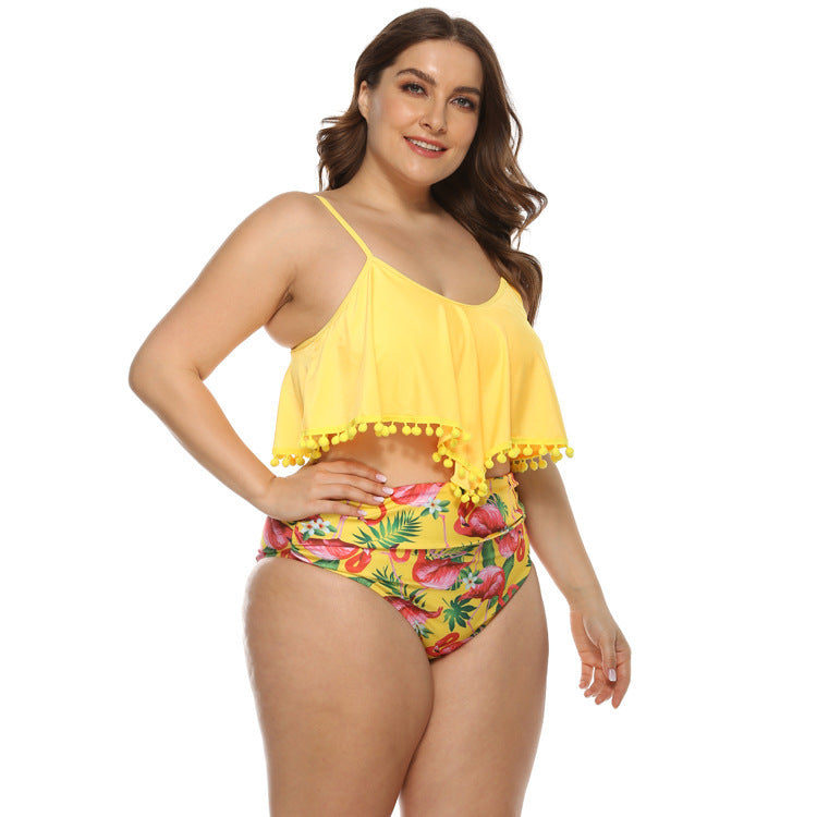 Fat woman bikini null