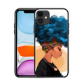 Black girl phone case null