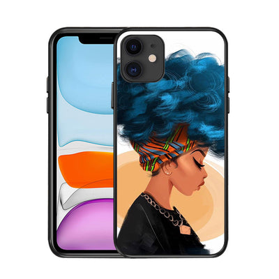 Black girl phone case null