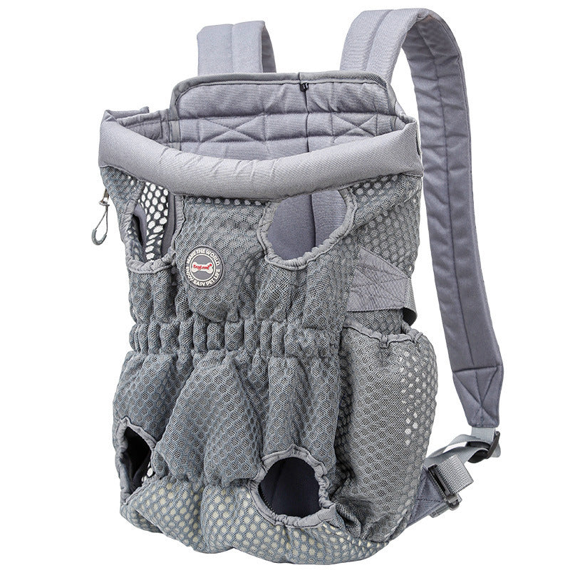Pet Carrier Backpack Outdoor Travel Mesh Breathable Shoulder Bags null