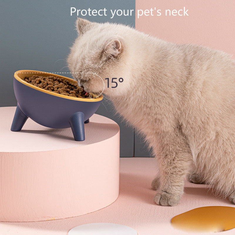 Cat Dog Bowl With Stand Pet Feeding Food Bowls Dogs Bunny Rabbit Nordic Color Feeder Product Supplies Pet Accessories null