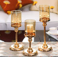 European-style Metal Candle Holders Creative Wax Holders Nordic Western Restaurant Table null