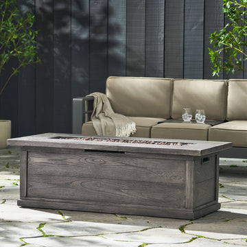 Weather-Resistant Gas Fire Table