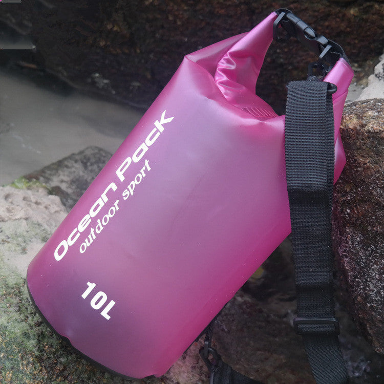 Spot beach bag anti water bucket bag PVC waterproofing bag drifting waterproof bag swimming bag outdoor sports bag null