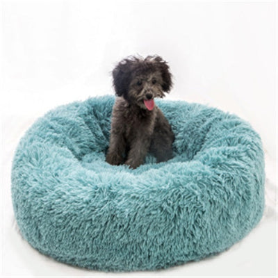 Round Long Hairy Autumn And Winter Nest Pad Cat Mattress null