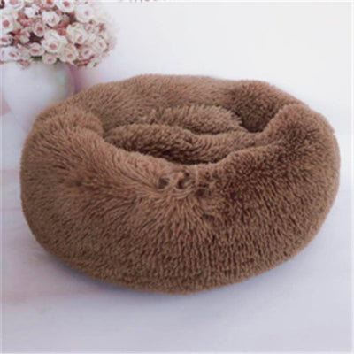 Round Long Hairy Autumn And Winter Nest Pad Cat Mattress null