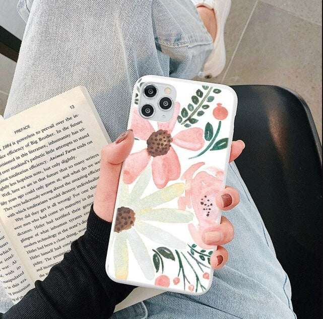 Vintage flower phone case null