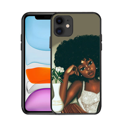 Black girl phone case null