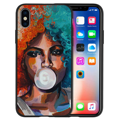 Fashion girl phone case null