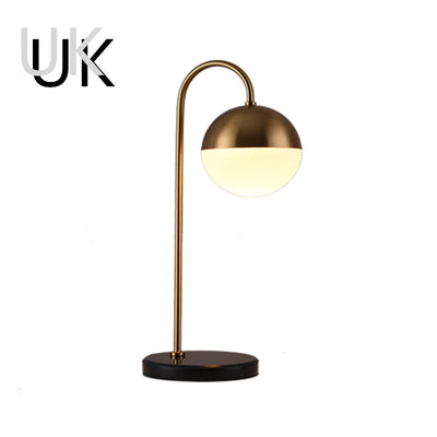 Golden Table Lamp Hotel Decoration null