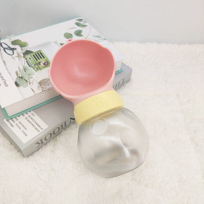 Dog Water Bottle Portable Travel Pet Drinker Leak Proof Dog Bowl Food Cat Fountain Outdoor Walking Drinking Bottle Dogs Feeder null