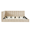 Modern Ribbed Bouclé Modular Sofa Set - Morderncharm store