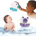 Octopus Fountain Bath Toy Water Jet Rotating Shower Bathroom Toy Summer Water Toys Sprinkler Beach Toys Kids Water Toys null