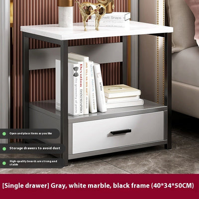 Multifunctional Bedroom Bedside Table Minimalist Bedside Storage Storage Cabinet null