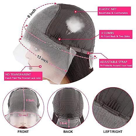 New Front Lace Human Hair Wig null