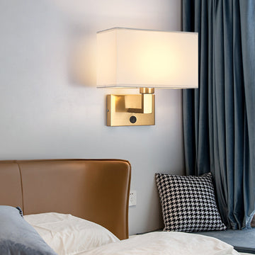 Wall Lamp With Bedroom Bedside Wall Lamp Simple Home Design - Morderncharm store
